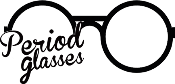period glasses spectacles logo